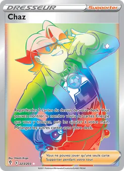 Carte Pokémon Chaz 223 — Évolution Céleste