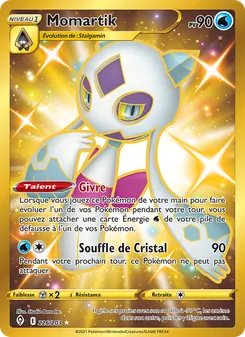 Carte Pokémon Momartik 226 — Évolution Céleste