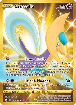 Carte Pokémon Cresselia 228 — Évolution Céleste
