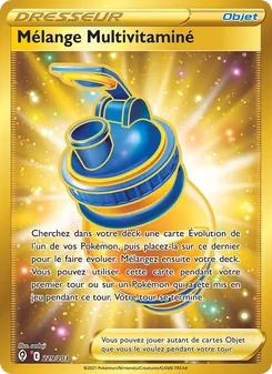 Carte Pokémon Mélange Multivitaminé 229 — Évolution Céleste