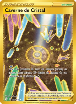 Carte Pokémon Caverne de Cristal 230 — Évolution Céleste