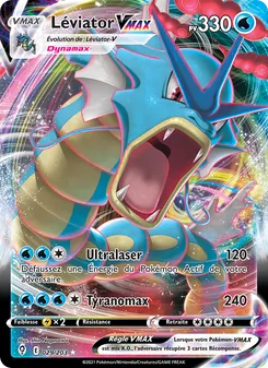 Carte Pokémon Léviator VMAX 29 — Évolution Céleste
