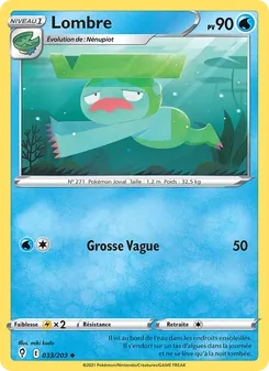 Carte Pokémon Lombre 33 — Évolution Céleste