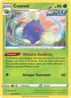 Carte Pokémon Cotovol 4 — Évolution Céleste
