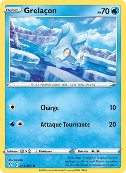 Carte Pokémon Grelaçon 44 — Évolution Céleste