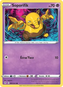 Carte Pokémon Soporifik 61 — Évolution Céleste