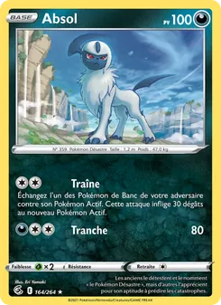 Carte Pokémon Absol 164 — Poing de Fusion