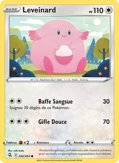 Carte Pokémon Leveinard 202 — Poing de Fusion