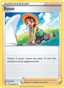 Carte Pokémon Scout 226 — Poing de Fusion