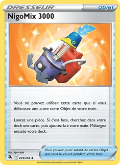 Carte Pokémon NigoMix 3000 229 — Poing de Fusion