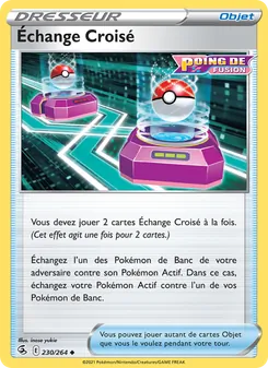 Carte Pokémon Échange Croisé 230 — Poing de Fusion