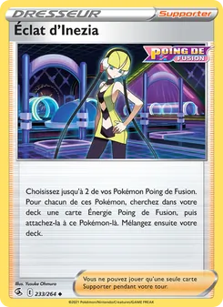 Carte Pokémon Éclat d'Inezia 233 — Poing de Fusion