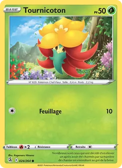 Carte Pokémon Tournicoton 24 — Poing de Fusion
