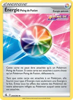 Carte Pokémon Énergie Poing de Fusion 244 — Poing de Fusion