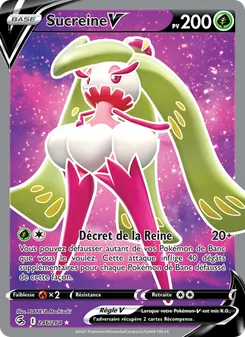 Carte Pokémon Sucreine V 246 — Poing de Fusion