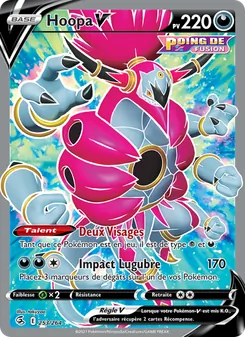 Carte Pokémon Hoopa V 253 — Poing de Fusion