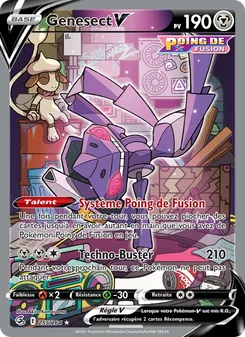 Carte Pokémon Genesect V 255 — Poing de Fusion