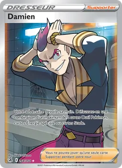 Carte Pokémon Damien 264 — Poing de Fusion