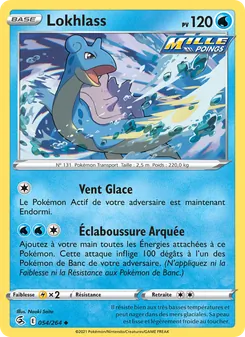 Carte Pokémon Lokhlass 54 — Poing de Fusion