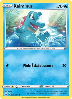 Carte Pokémon Kaiminus 55 — Poing de Fusion