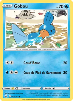 Carte Pokémon Gobou 62 — Poing de Fusion
