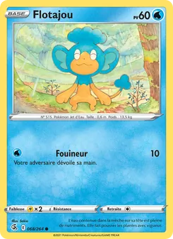 Carte Pokémon Flotajou 68 — Poing de Fusion