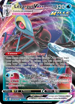 Carte Pokémon Lézargus VMAX 79 — Poing de Fusion