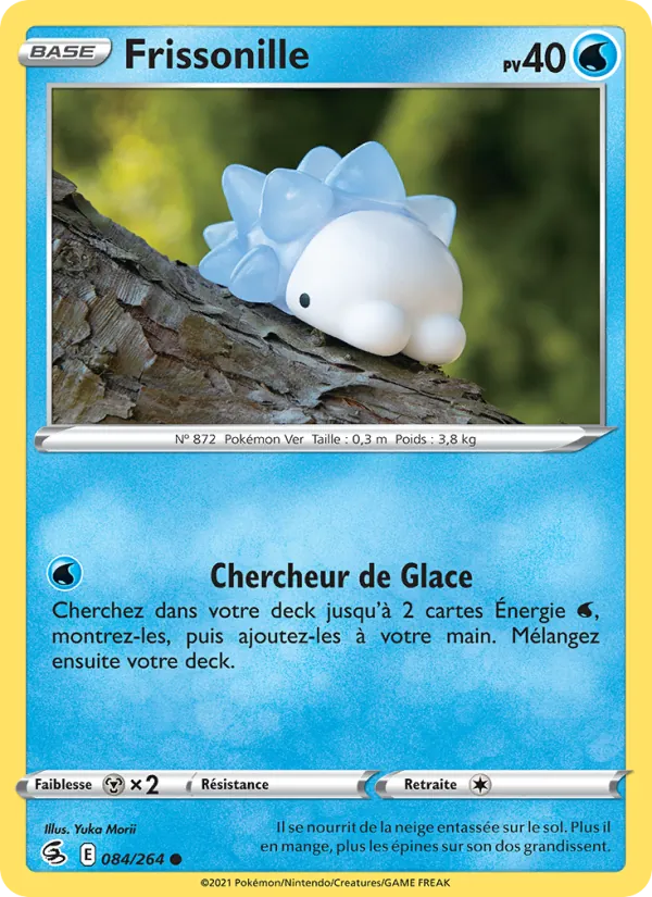Carte Pokémon Frissonille 84/264 de l'extension Poing de Fusion