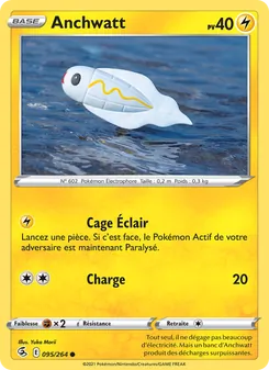 Carte Pokémon Anchwatt 95 — Poing de Fusion