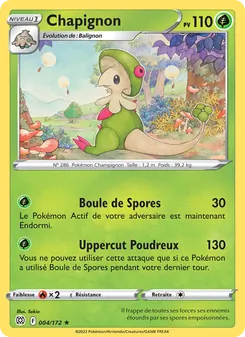 Carte Pokémon Chapignon 004 — Stars Étincelantes