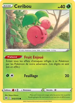 Carte Pokémon Ceribou 012 — Stars Étincelantes