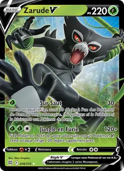 Carte Pokémon Zarude V 016 — Stars Étincelantes