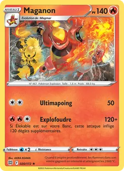 Carte Pokémon Maganon 020 — Stars Étincelantes