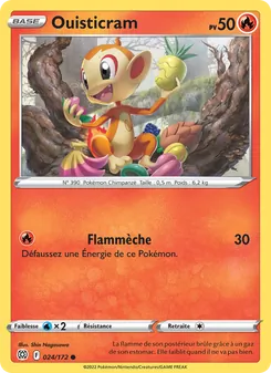 Carte Pokémon Ouisticram 024 — Stars Étincelantes
