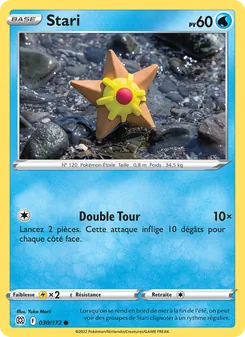 Carte Pokémon Stari 030