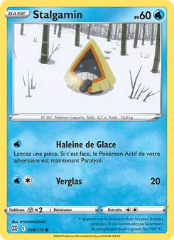 Carte Pokémon Stalgamin 034
