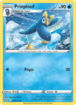 Carte Pokémon Prinplouf 036