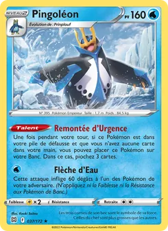 Carte Pokémon Pingoléon 037 — Stars Étincelantes