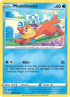 Carte Pokémon Mustébouée 038 — Stars Étincelantes