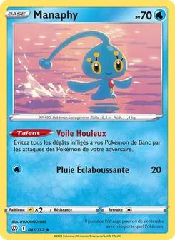Carte Pokémon Manaphy 041 — Stars Étincelantes
