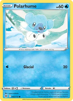 Carte Pokémon Polarhume 042 — Stars Étincelantes