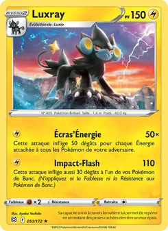 Carte Pokémon Luxray 051 — Stars Étincelantes