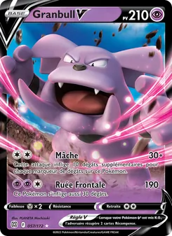 Carte Pokémon Granbull V 057