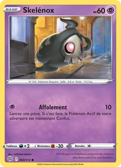 Carte Pokémon Skelénox 060