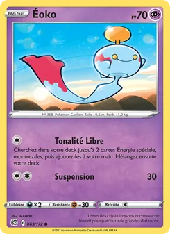 Carte Pokémon Éoko 063