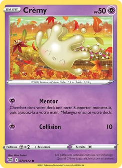 Carte Pokémon Crèmy 070 — Stars Étincelantes