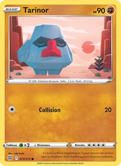 Carte Pokémon Tarinor 073 — Stars Étincelantes