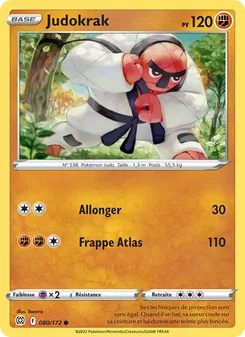 Carte Pokémon Judokrak 080 — Stars Étincelantes