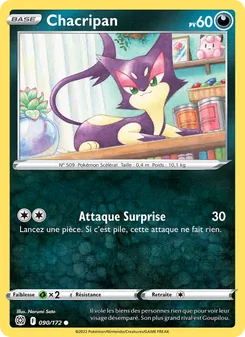 Carte Pokémon Chacripan 090 — Stars Étincelantes