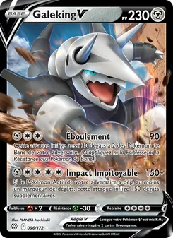 Carte Pokémon Galeking V 096 — Stars Étincelantes